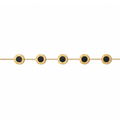Monochrome Luxe Station Bracelet