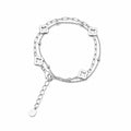 Silver Eternal Bloom Double Strand 925