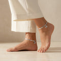 Silver Whisper Anklet (Single)