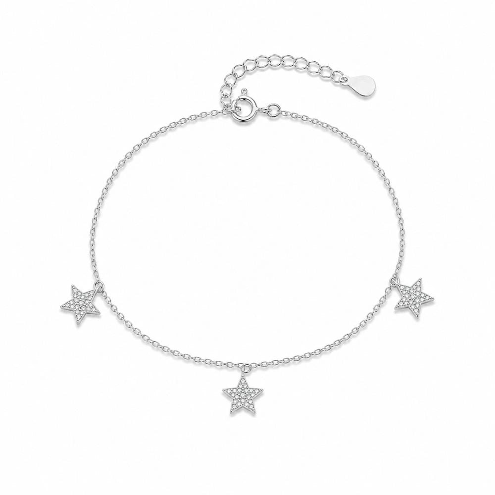 Silver Stella Chain Bracelet 925
