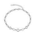 Silver Everlasting Pulse Bracelet 925