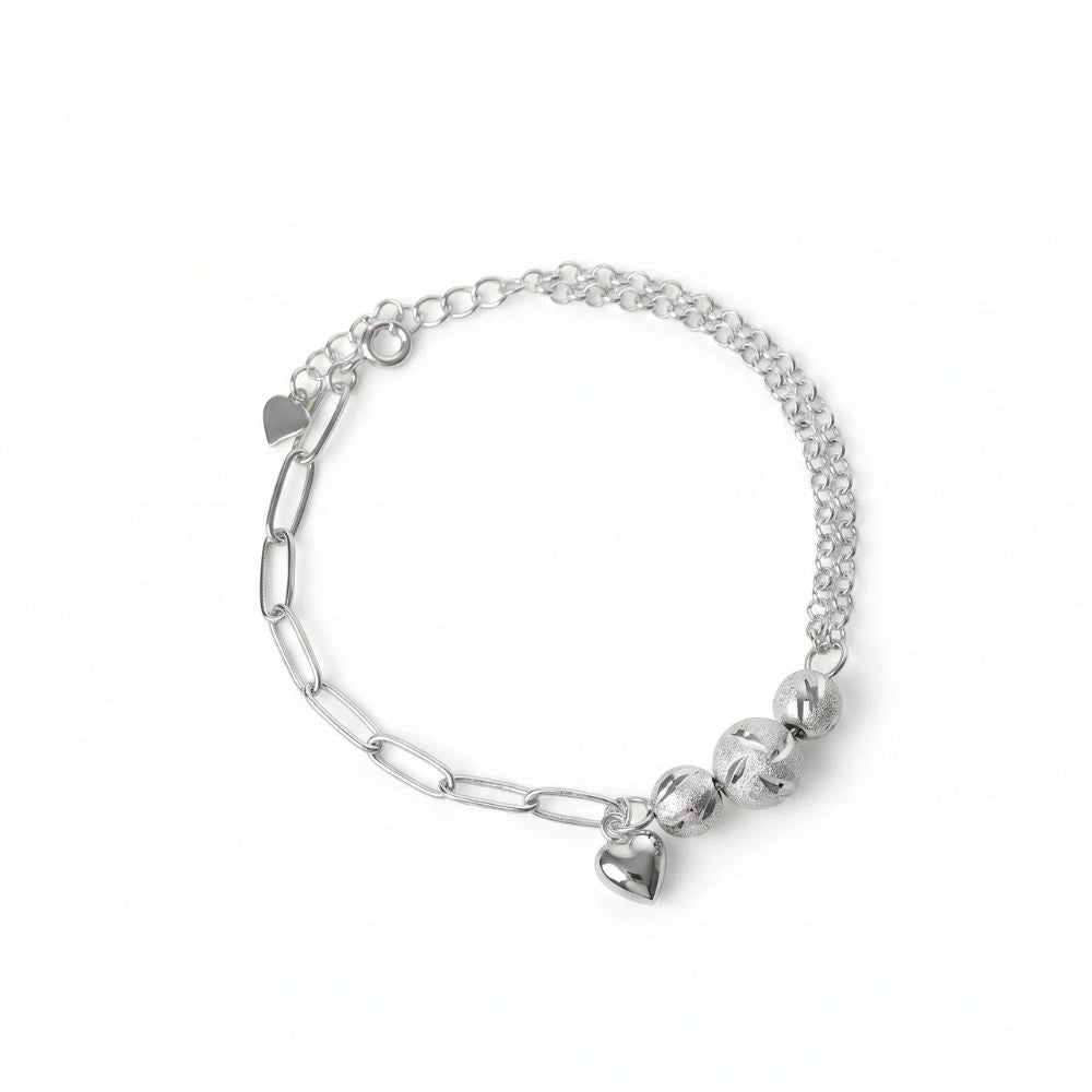 Silver Adore Chain Bracelet 925
