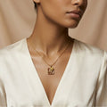 Roselle Charm Necklace