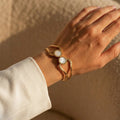 Lunara Twin Halo Cuff