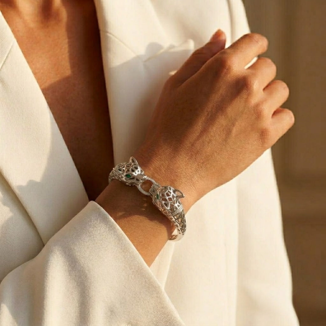 Virelle Duet Panther Cuff