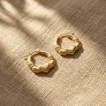 Amora Heart Hoop Earrings