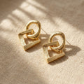 Auréa Geometric Statement Earrings