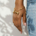 Celestial Charm Bracelet – Gold Edition