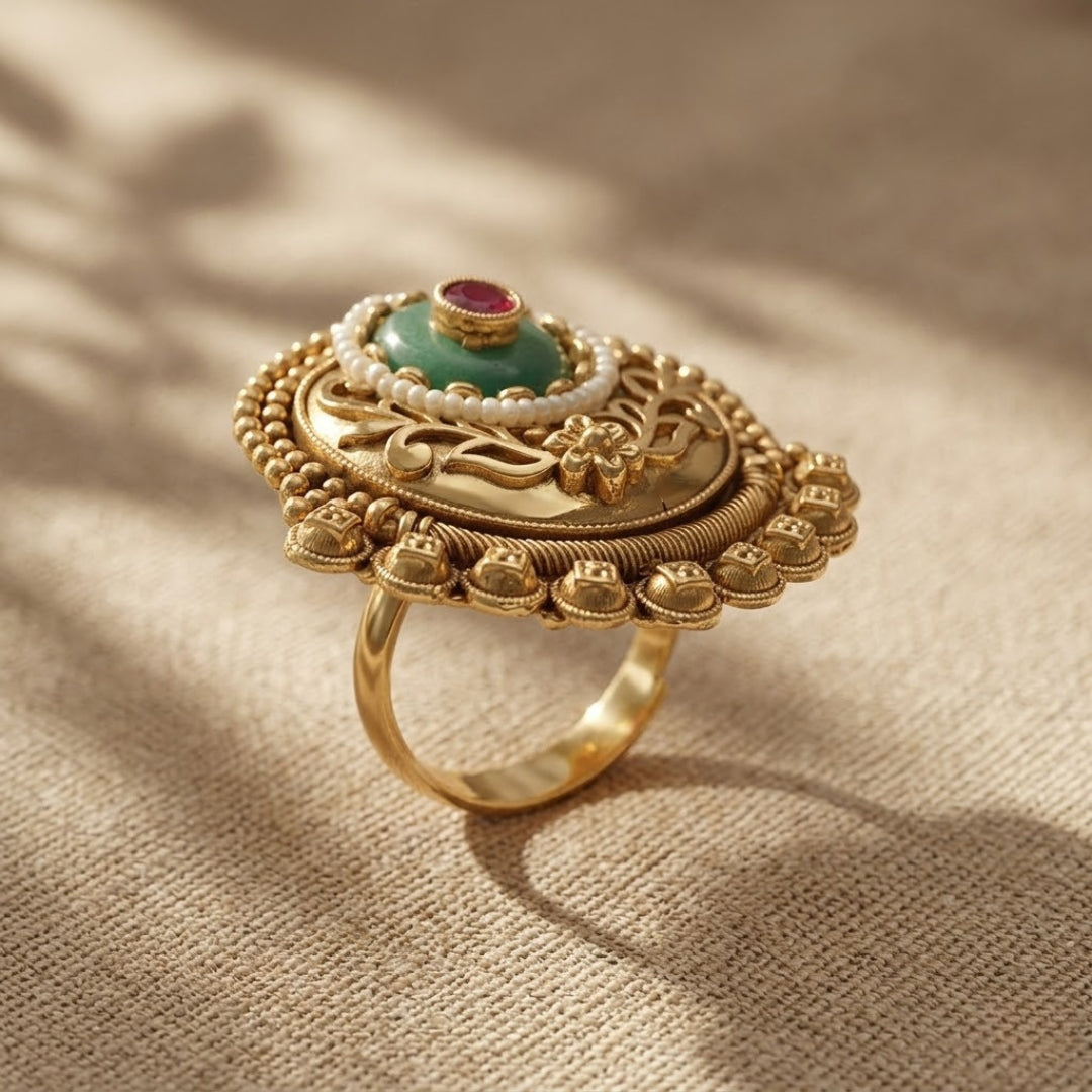 Zariya Heirloom Dome Ring