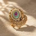 Gulnaar Filigree Crest Ring