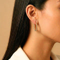 Luna Twist Hoop Earrings
