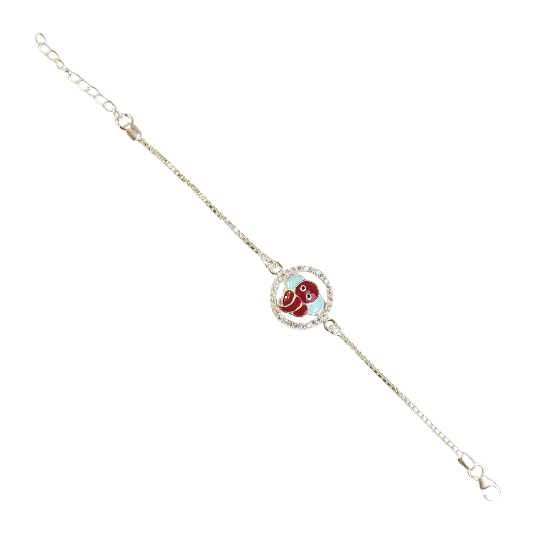 92.5 Silver Ganeshji Kids Rakhi
