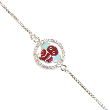 92.5 Silver Ganeshji Kids Rakhi