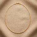 925 Silver 3 tone Braid snake chain necklace