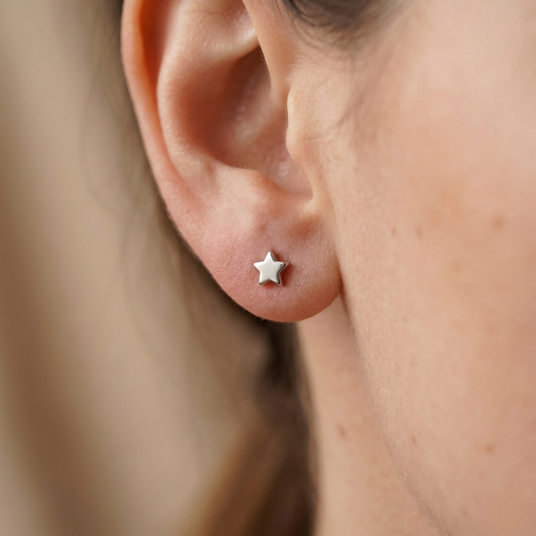 Asteria Studs 925 Silver