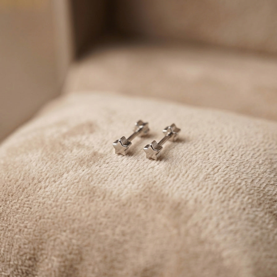 925 Silver Asteria Studs