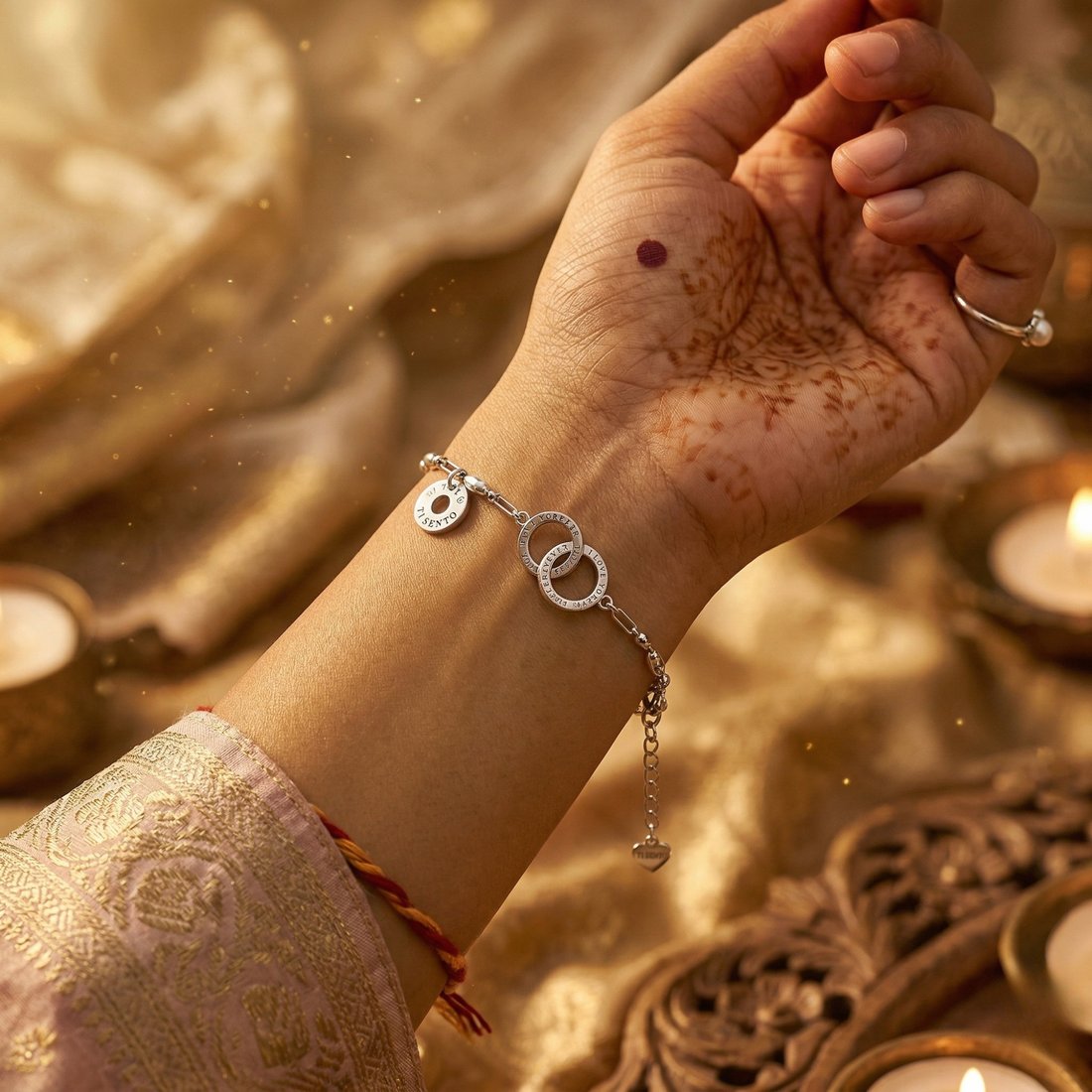 Silver Forever Loop Bracelet 925