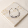 Silver Layered Bracelet 925
