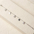925 Silver Mosaic Square Dangle