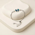 925 Sterling Silver Aurora Butterfly Star Bracelet