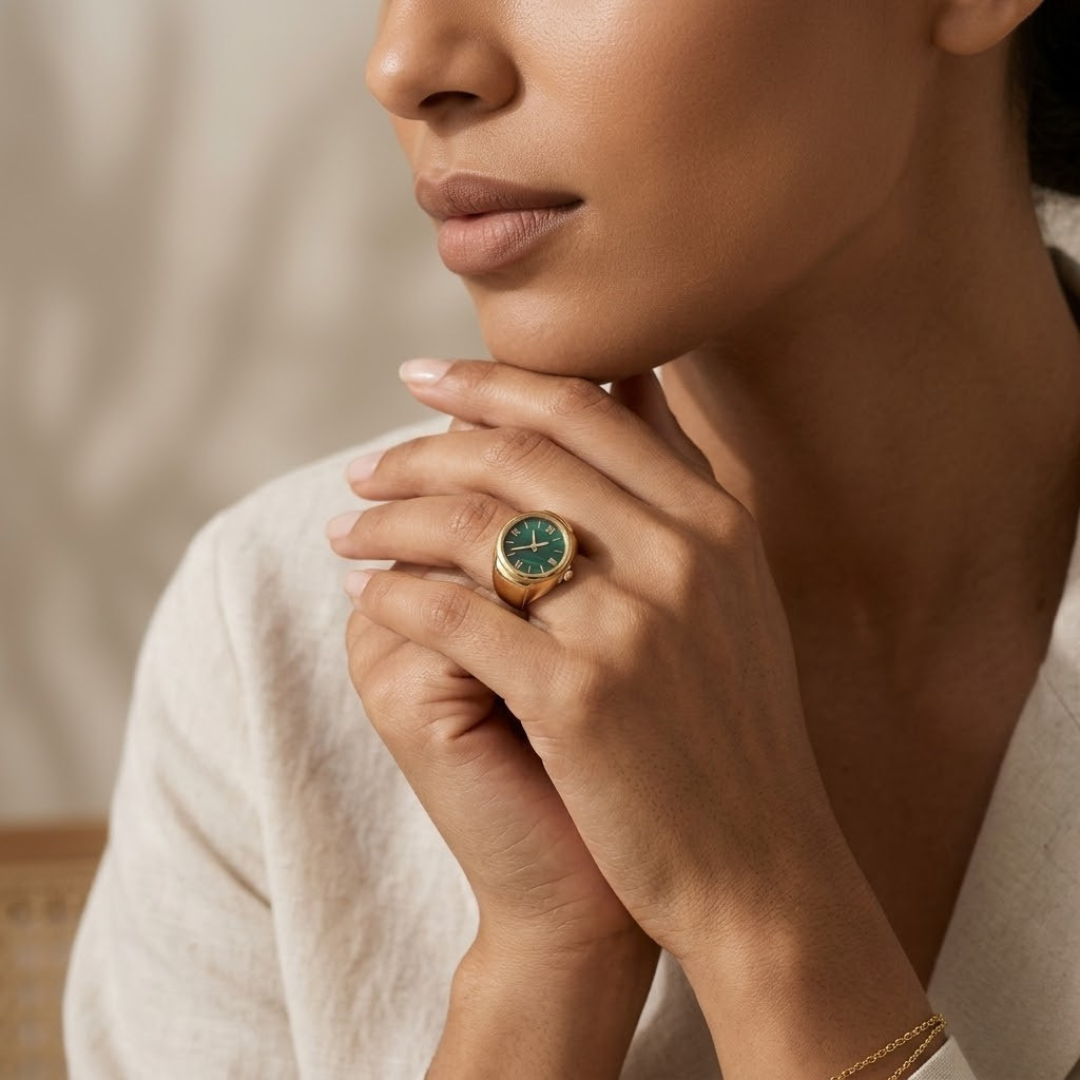 Emerald Luxe Watch
