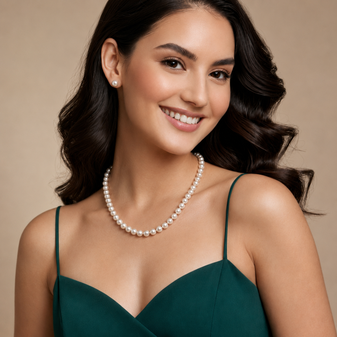 Classic Pearl Grace Necklace Set