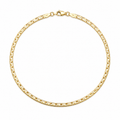 Golden Greek Pattern Anklet (Single)