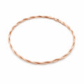 Braid Snake Chain Necklace 925 Silver | Rose Gold