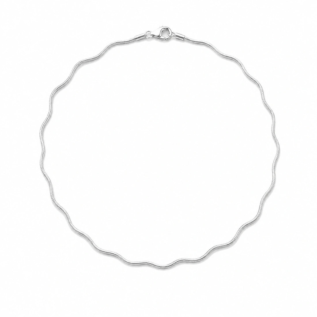 Ripple Strand Necklace 925 Silver