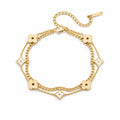 Vellure Duet Emblem Layered Bracelet