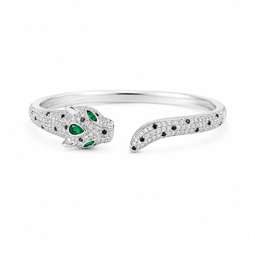 Noir Panthera Pavé Cuff