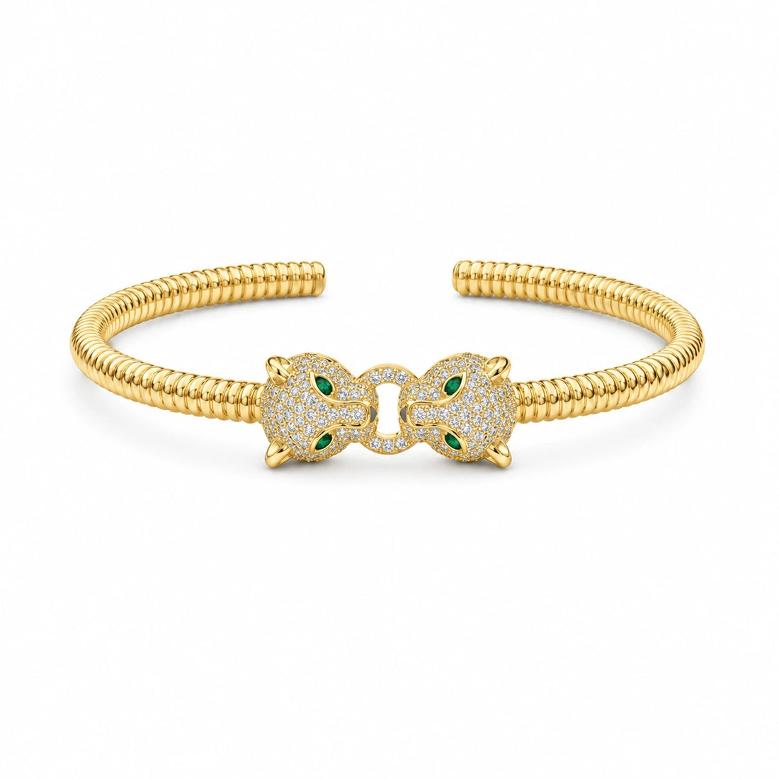 Aurelia Panthera Pavé Cuff