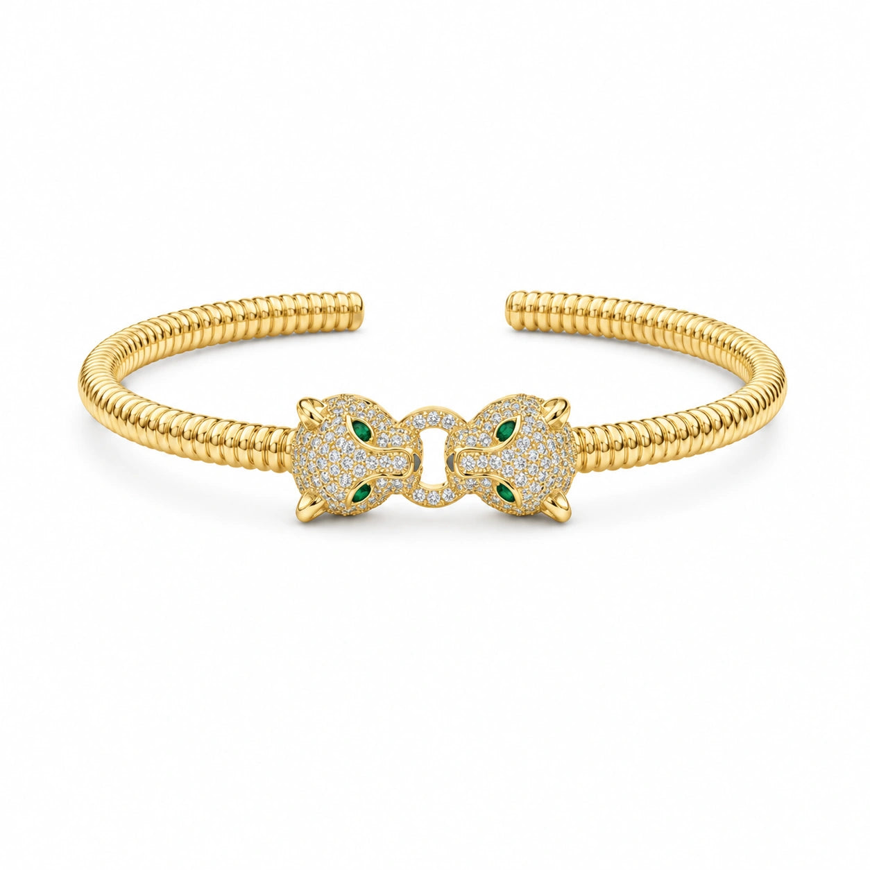 Aurelia Panthera Pavé Cuff