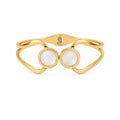 Lunara Twin Halo Cuff