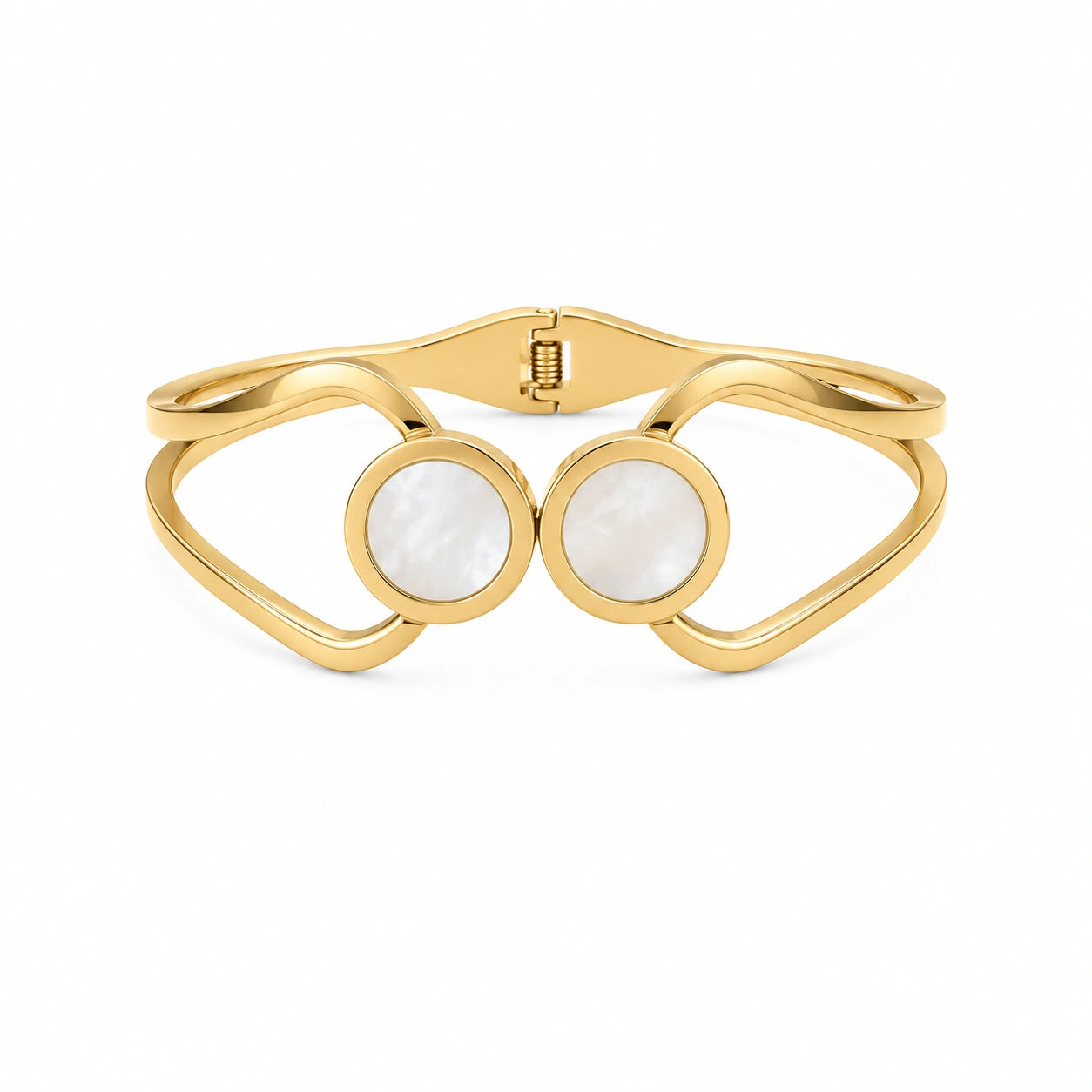 Lunara Twin Halo Cuff