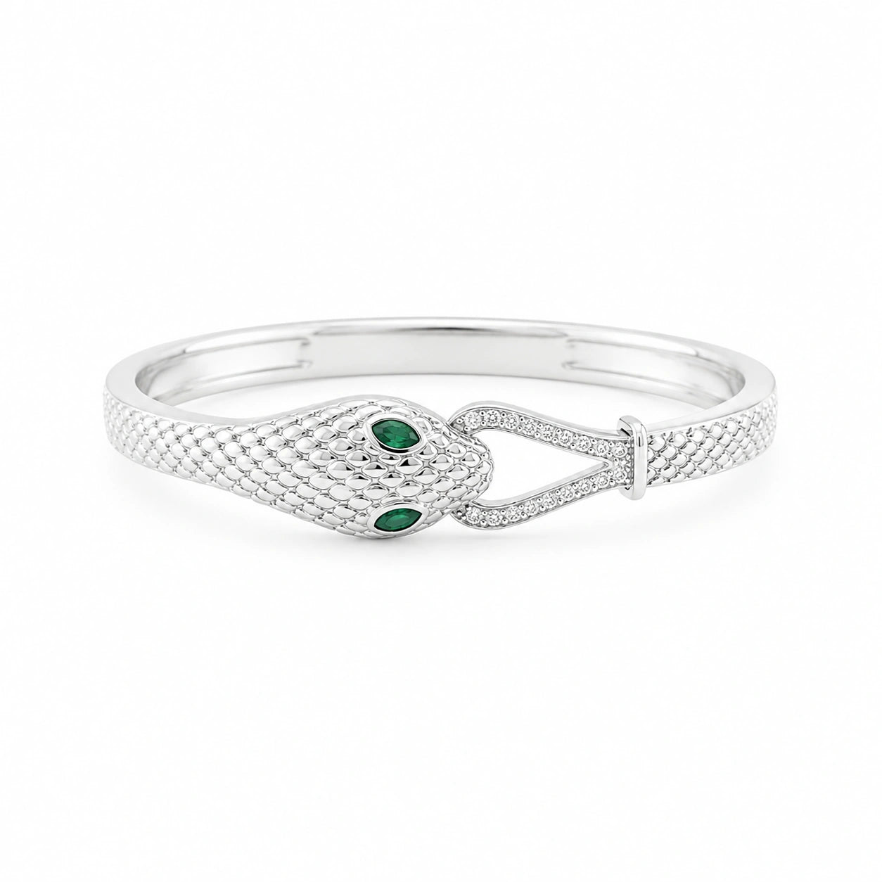 Virelle Serpent Pavé Cuff
