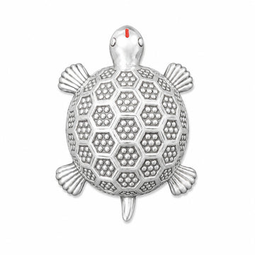Engraved Vastu Vara Tortoise |12 Grams 999 Silver