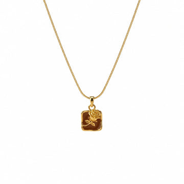 Roselle Charm Necklace