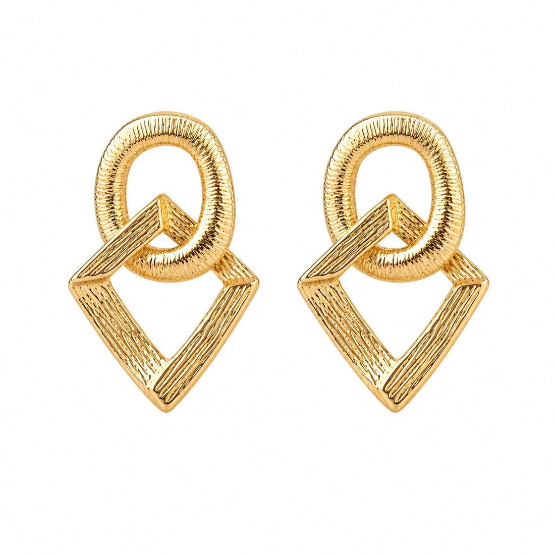 Auréa Geometric Statement Earrings