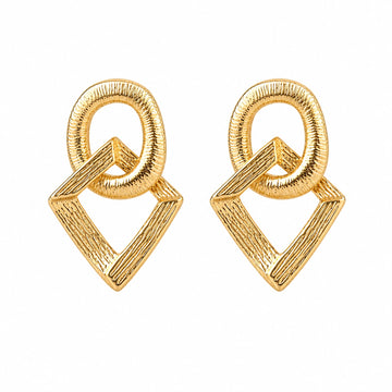 Auréa Geometric Statement Earrings