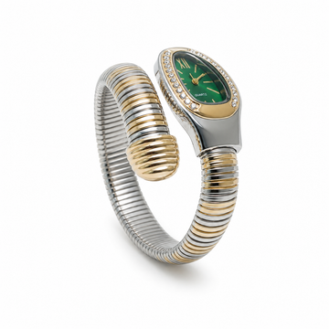 Verde Serpente Time Cuff