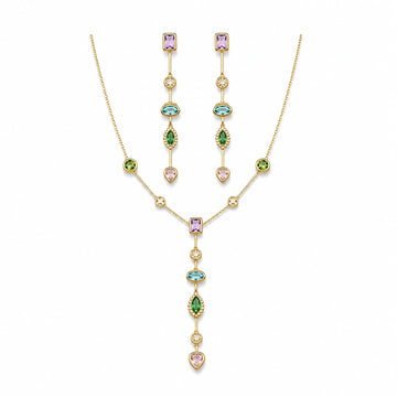 Serelune Cascade Necklace Set