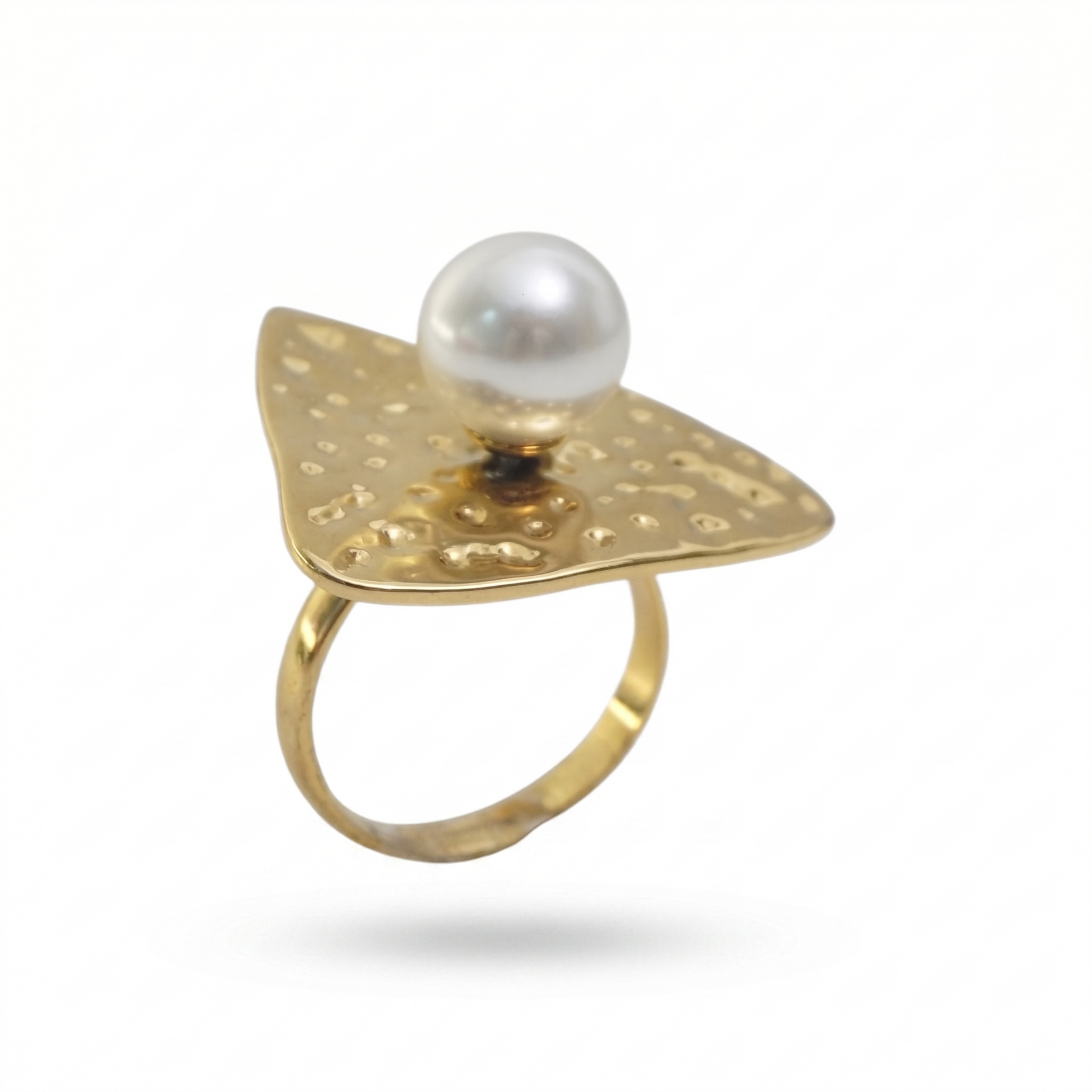 Lunéa Pearl Sculpt Ring