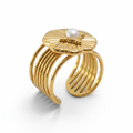 Aurielle Pearl Bloom Ring