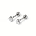 Silver Mono Studs 925