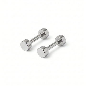 Silver Mono Studs 925