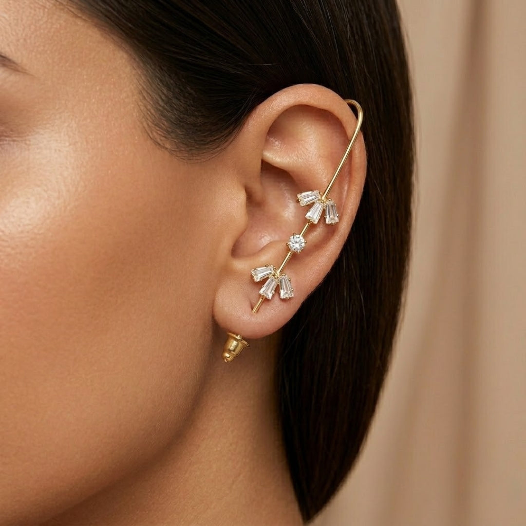 Aurelise Radiant Line Earrings