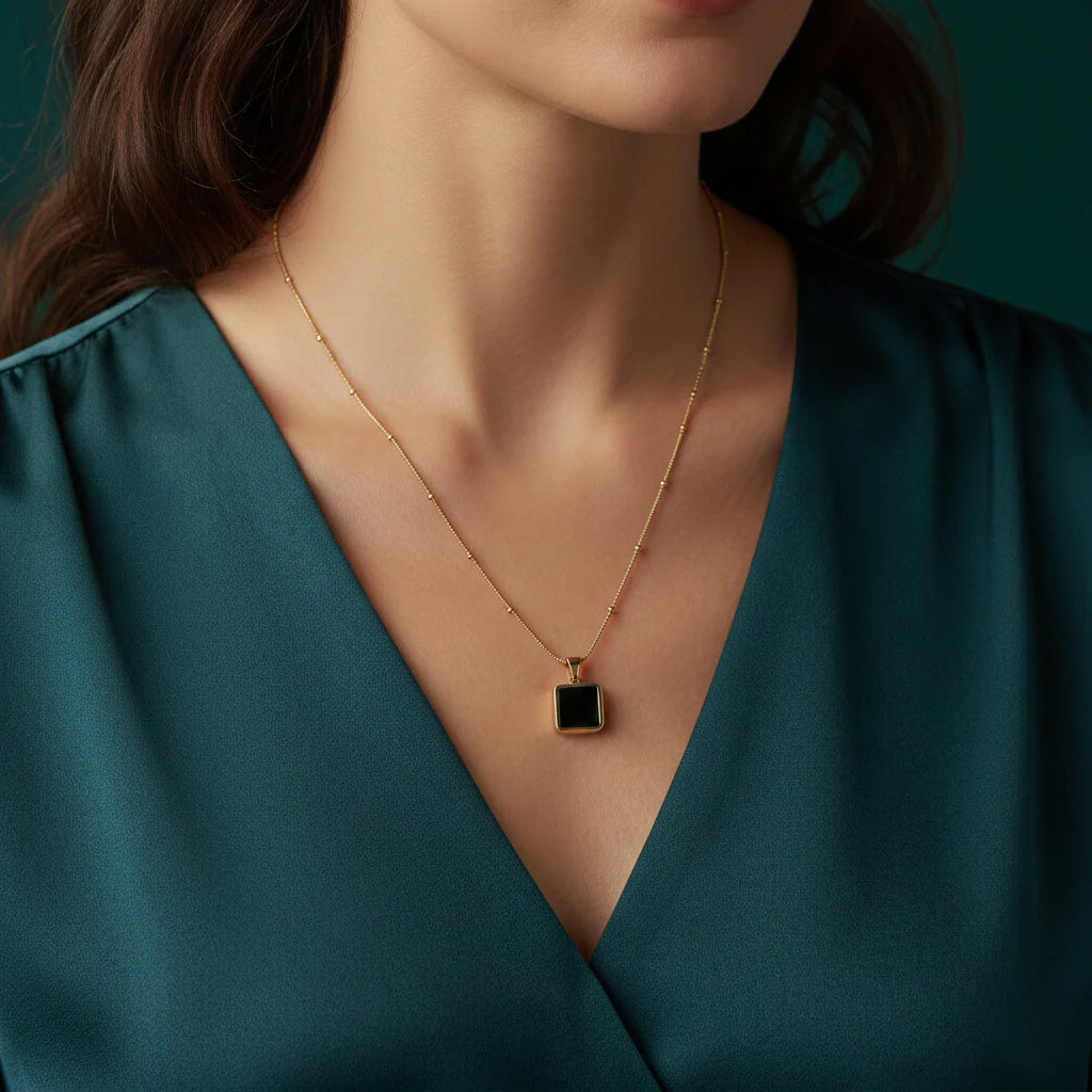 Onyx Edge Necklace