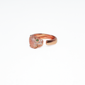 The Empress Panther Rose Gold Adjustable Ring
