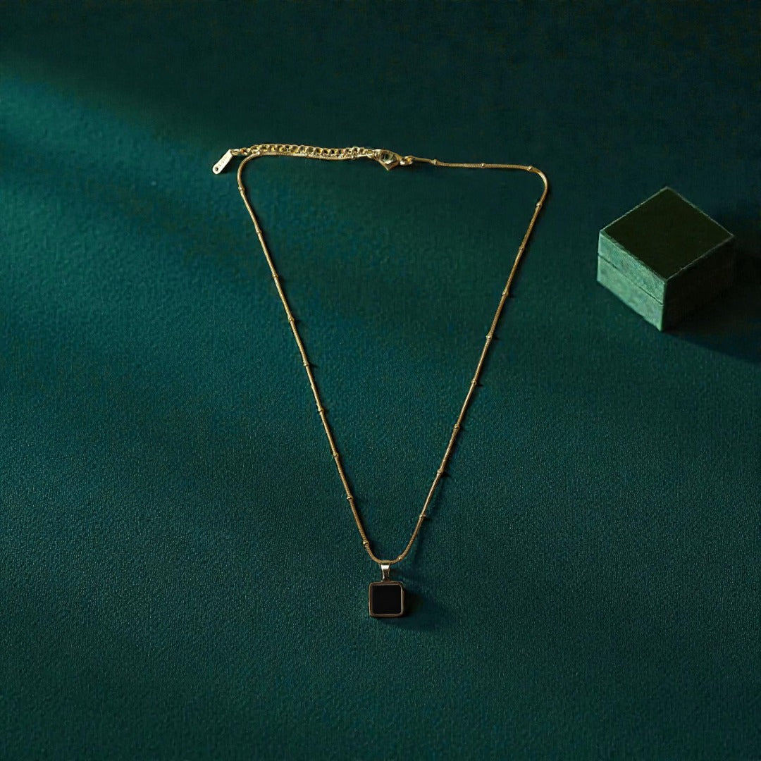 Onyx Edge Necklace